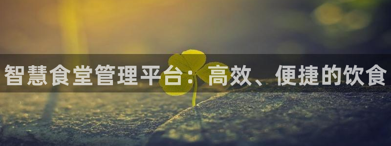 尊龙旗舰app：智慧食堂管理平台：高效、便捷的饮食